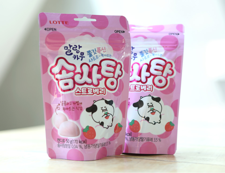 말랑카우 솜사탕 제품 이미지