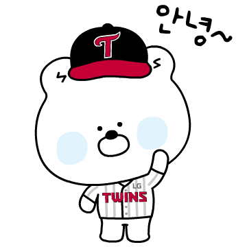 신한은행 X LG 트윈스 이모티콘