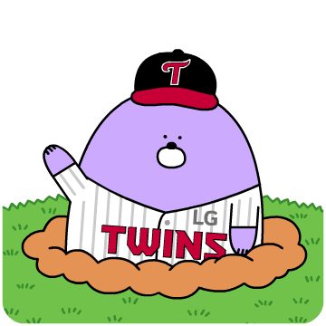신한은행 X LG 트윈스 이모티콘