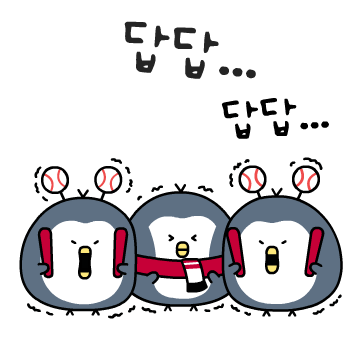 신한은행 X LG 트윈스 이모티콘