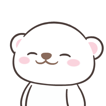 화이트 쿨고미 이모티콘